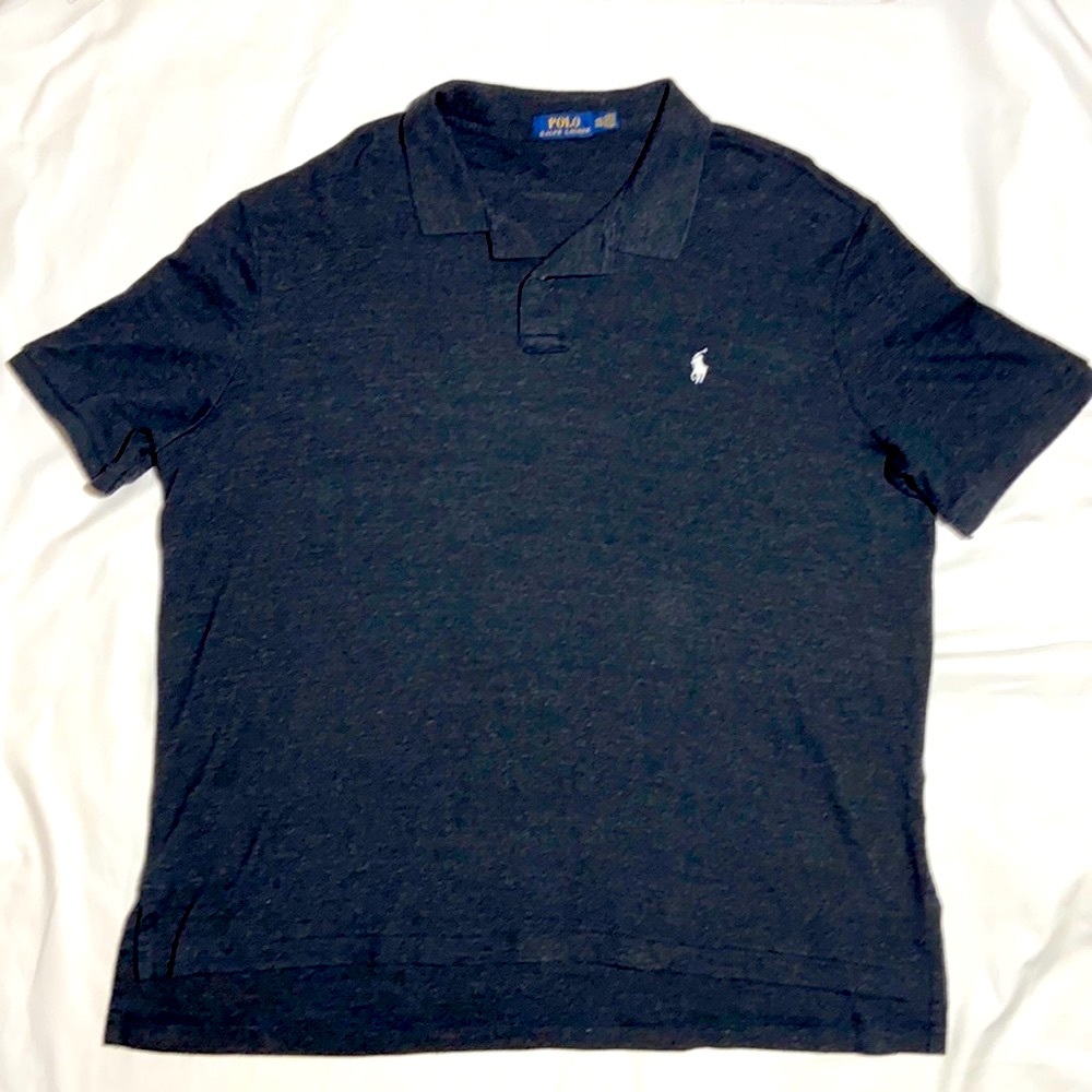 POLO Ralph Lauren Polo.  XXL. Charcoal Gray. 100% Cotton.  Make an offer.